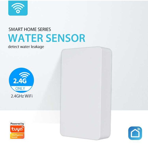 WiFi Water/Flood Sensor WiFi智能无线溢水传感器漏水报警探测器