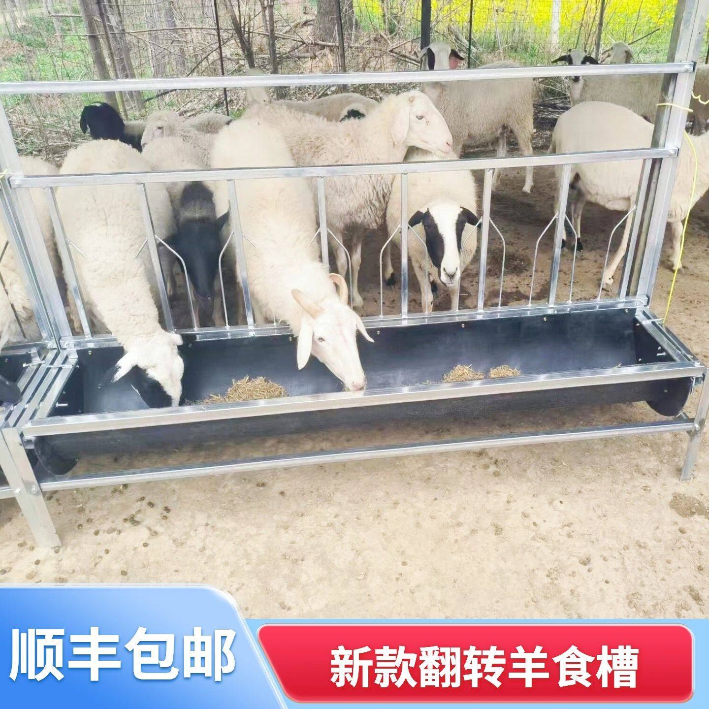 橡胶材质饲料槽可旋转羊食槽方便清洁提高喂养效率,畜牧/养殖物资,肥料/饲料/屠宰加工设备,淘宝优惠券,粉丝福利购,淘宝优惠卷