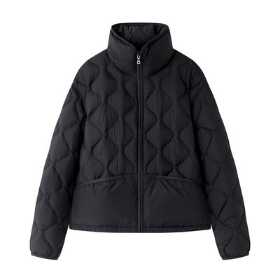 宽松显瘦立领轻薄款羽绒服外套