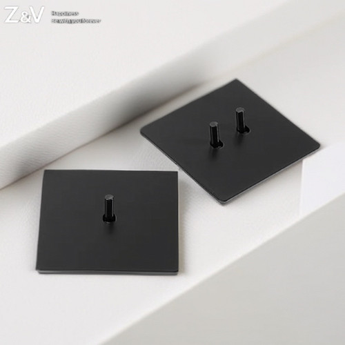 哲维黑色哑光金属超薄复古插座86面板极简风无边框开关家用单开