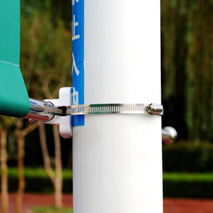 灯杆旗路灯旗杆道旗不锈钢刀旗定制户外马路边电杆铁艺广告架牌