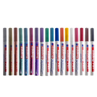 艾迪edding油漆笔751 1MM耐酒精 耐高温不掉色补漆工业记号笔不掉