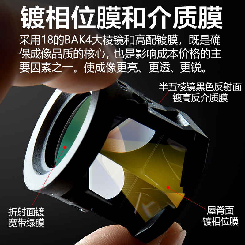 小型单筒ED望远镜手机高清高倍夜视户外便携式迷你儿童级眼镜