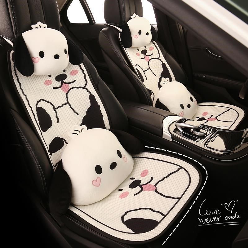 汽车坐垫四季通用可爱卡通半包车座套女士车内座垫夏季透气座椅套,橡塑材料及制品,亚克力管/有机玻璃管,淘宝优惠券,粉丝福利购,淘宝优惠卷