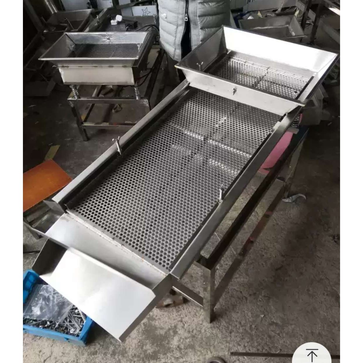 工厂定制直线选矿振动筛 不锈钢多功能筛选机 食品粉末颗粒振动筛,搬运/仓储/物流设备,登车桥,淘宝优惠券,粉丝福利购,淘宝优惠卷