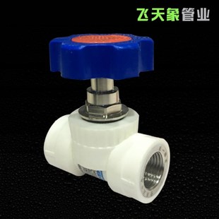 单双内丝升降式截止阀闸阀4分20 6分25 1寸32ppr水管配件阀门阀芯