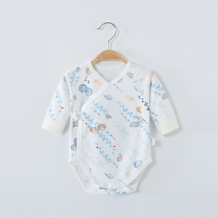 包屁衣A类纯棉无骨连体衣春秋 品牌专柜2024婴儿长袖 撤柜专区