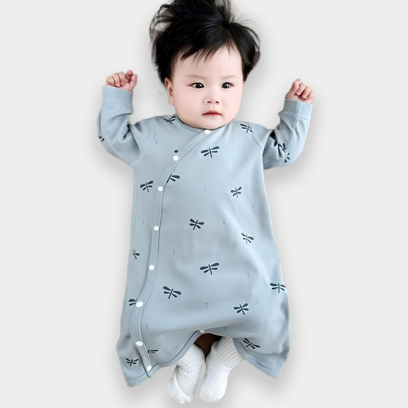 【撤柜专区】品牌专柜婴儿睡袍斜开双层护肚纯棉长袖秋冬双层厚款,女装/女士精品,连体衣/裤,淘宝优惠券,粉丝福利购,淘宝优惠卷