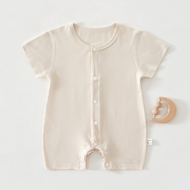 【撤柜专区】品牌专柜婴儿无骨短袖夏季薄款a类优可丝莫代尔衣服