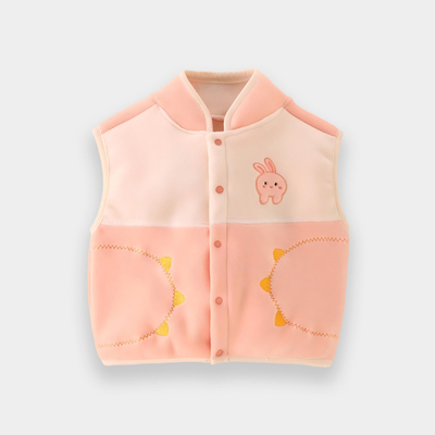 【撤柜专区】品牌专柜儿童加绒马甲秋冬背心保暖内搭立领奥粒绒