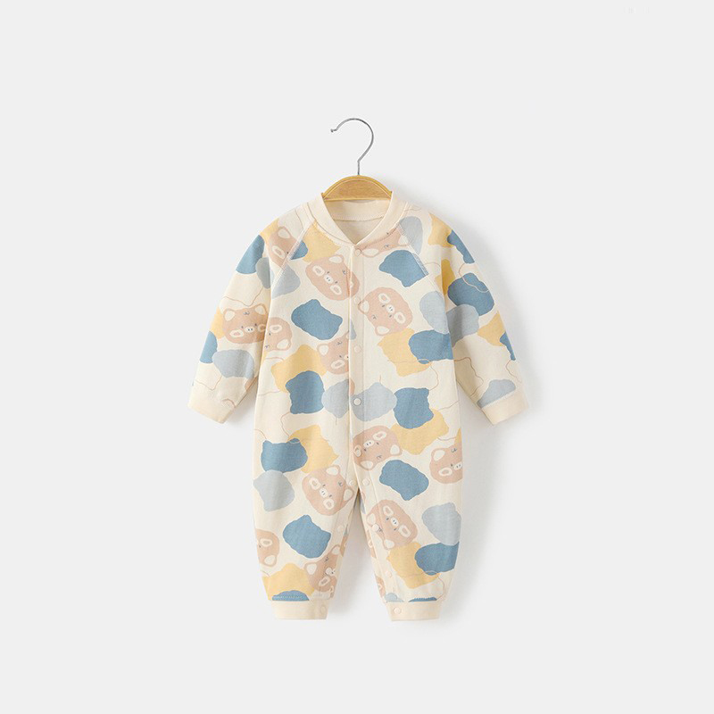 【撤柜专区】品牌专柜婴儿衣服春秋冬装纯棉长袖爬服哈衣连体衣