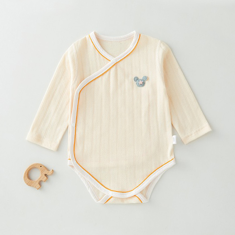 【撤柜专区】品牌专柜婴儿包屁衣春秋新生儿纯棉三角哈衣薄款打底