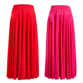 2024新款 广场舞服装 舞蹈裙半身裙演出交谊舞裙大摆裙跳舞裙子女夏