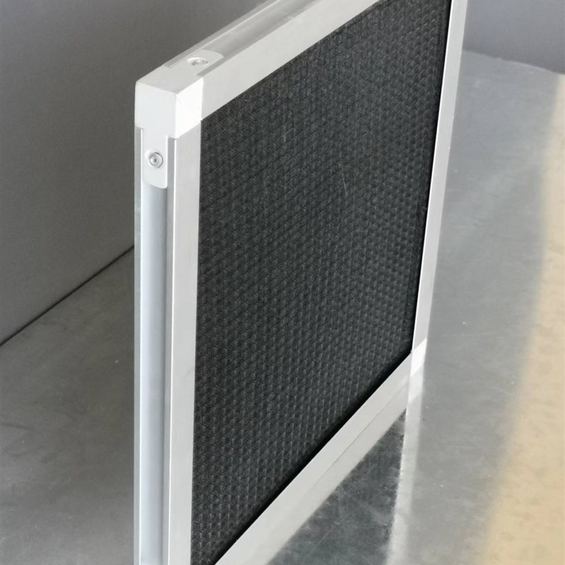 尼龙网过滤器中央空调过滤网新风初效风尘网铝合金百叶风口过滤网