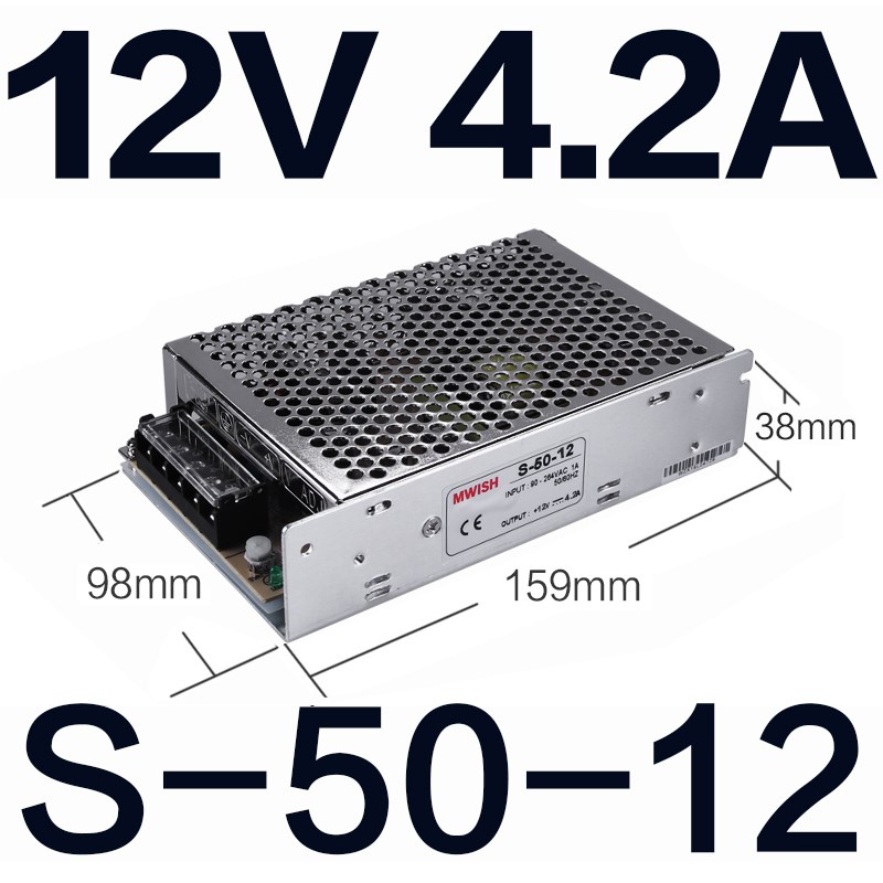 S-350-12fV30A变压器100W50W开关电源24V15A直流LED监控220转DC10