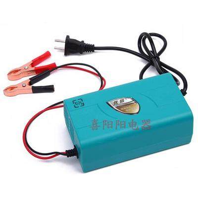 摩托车电瓶电动车汽车蓄电池充电器12V7AH12AH20AH45AH60A充电器