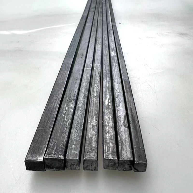 1米平键料45#钢平键A3条形钢平键销四方键棒方形键料D5D6D8D10-50