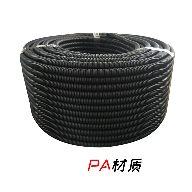 PA66尼龙阻燃波纹管AD7AD10AD13AD15.8AD18.5AD21AD25AD28.5优质