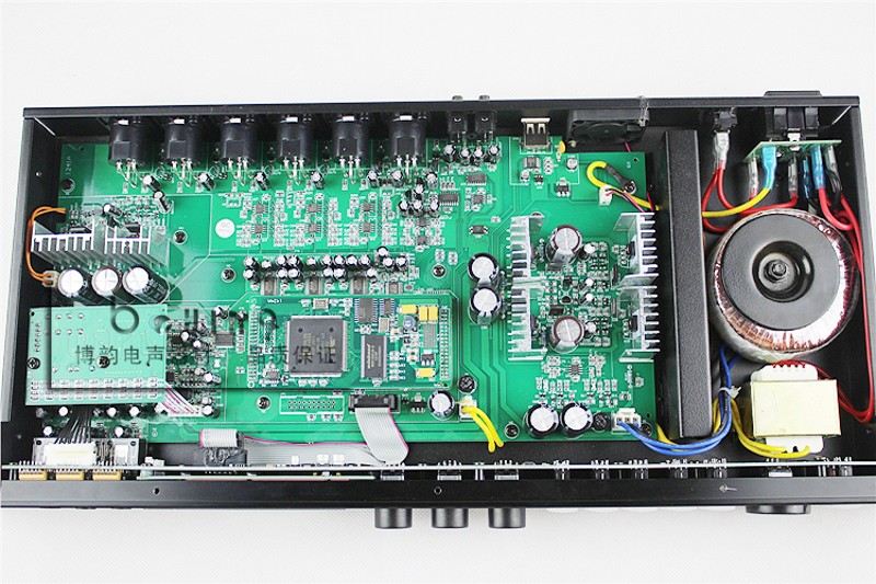 X5前级效果器KTV dsp数字混响麦克风防啸叫卡拉OK音频处理器