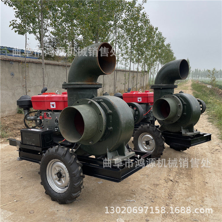 12寸柴油机抽水泵 4寸拖拉机后悬挂抽水机 高扬程喷灌泵