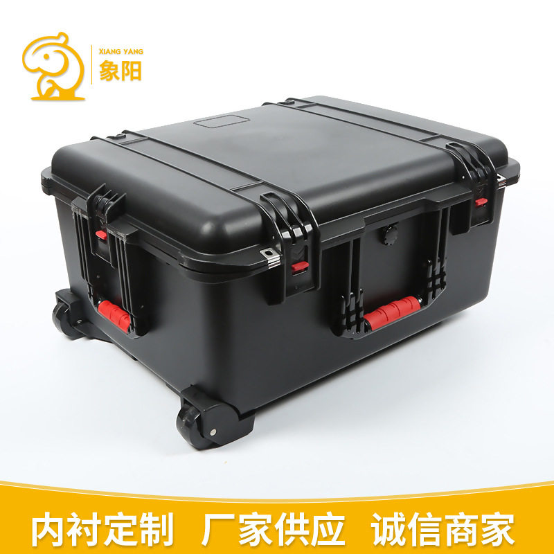 家用外出便携手提箱 黑色大号轮滑拉杆箱 手提拉杆两用箱