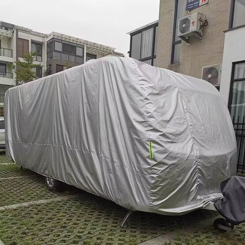 定制拖挂房车车衣车罩大通v80v90依维柯凌特斯宾特宇通中长轴棚布