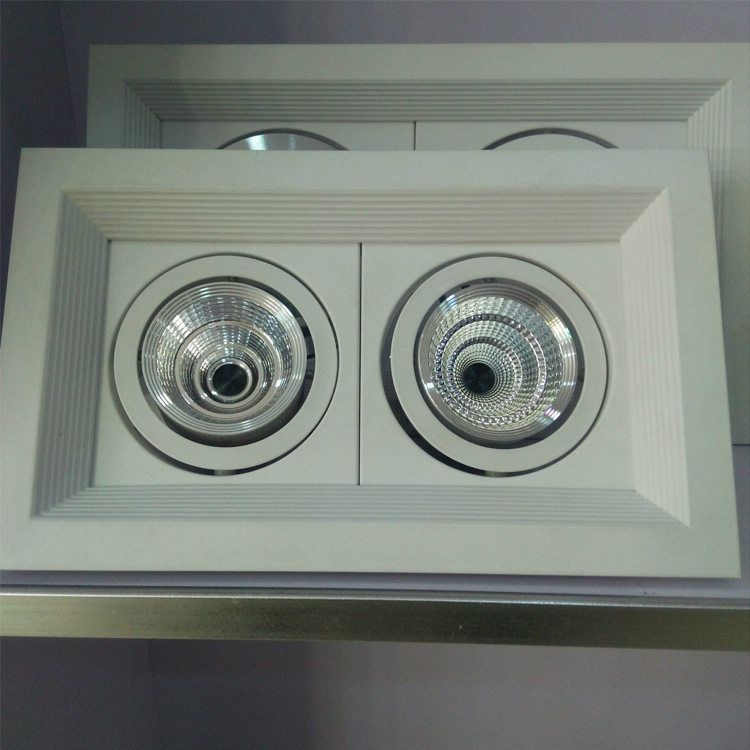 LED 天花灯 斗胆灯三头  3W 5W 7W 10W 15W 20W 30W 外壳套件