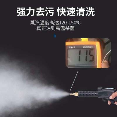 蒸汽清洗机高温高压工业90公斤冷水商用家政创业家电清洗一体机