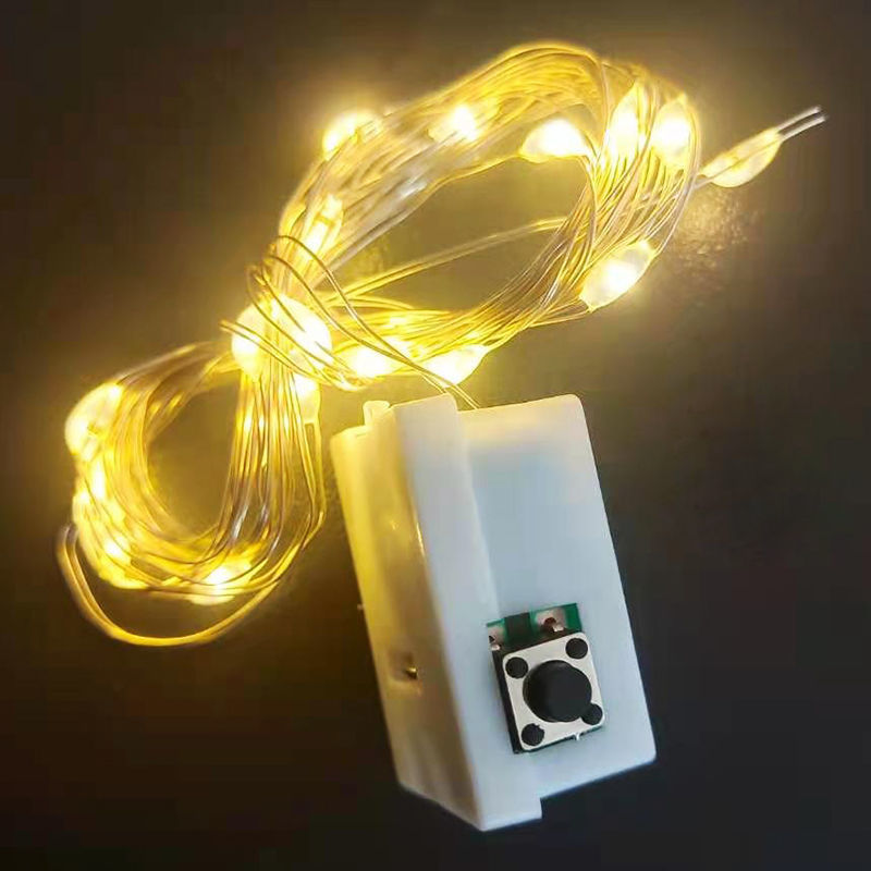 网红LED迷你串灯生日蛋糕装饰