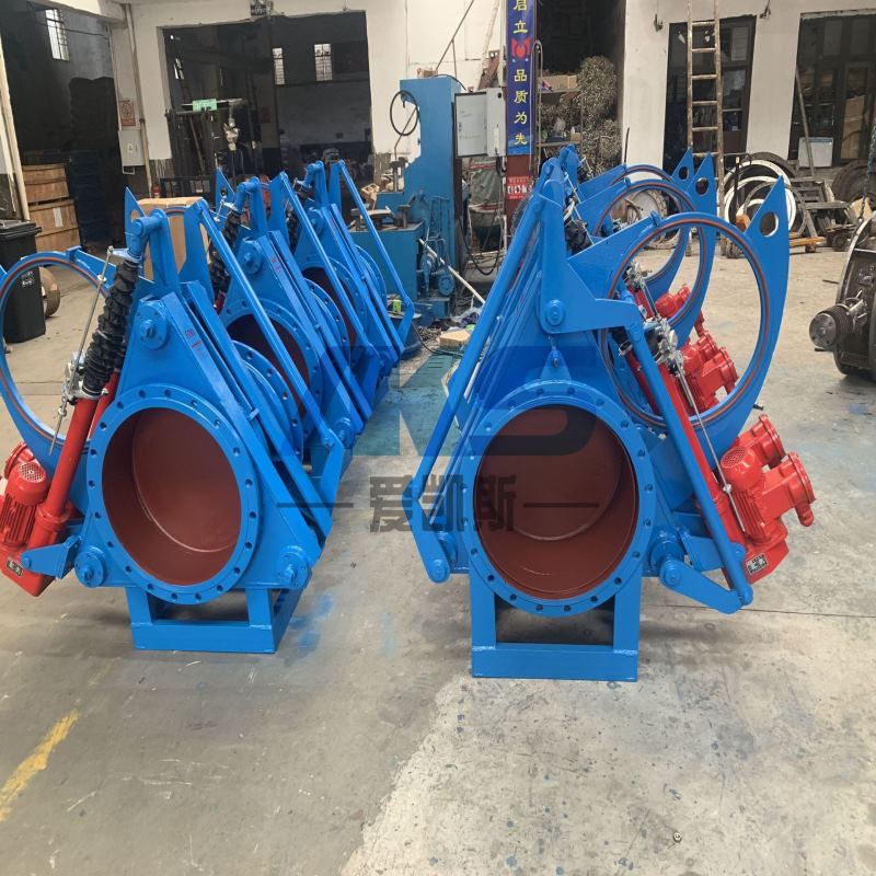 F9T43X电动/气动推杆眼镜阀又称8字扇形眼镜阀F643XC-1.5/2.5/6C