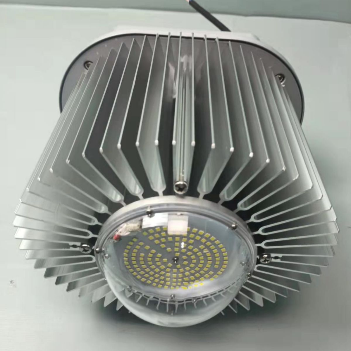 现货供应250型材 LED工矿灯具 鳍片铝片150W200W led工矿灯外壳配