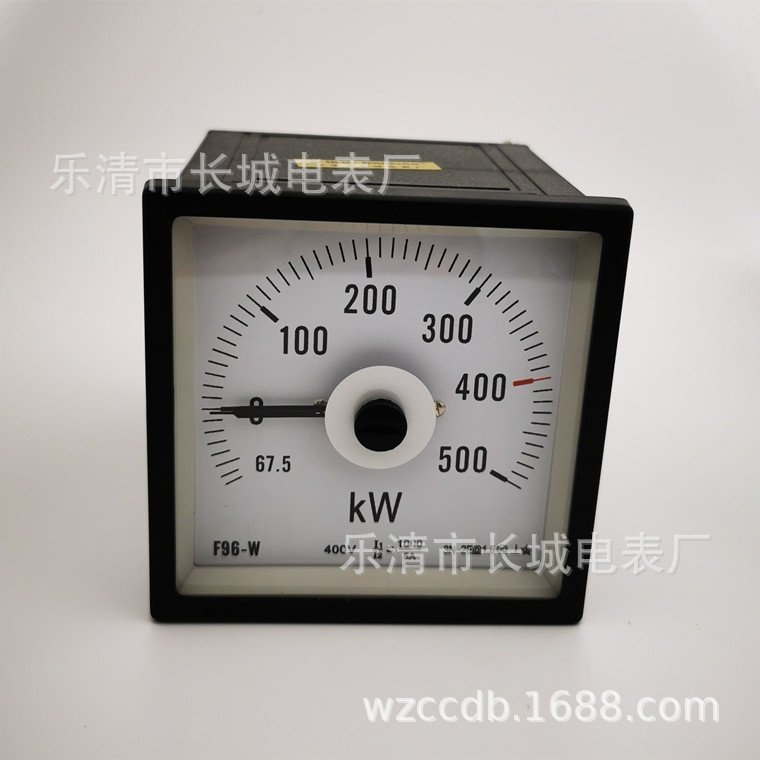 供应 F96-W 67.5-500KW 1000/5 400V 三相功率测量仪表 广角度
