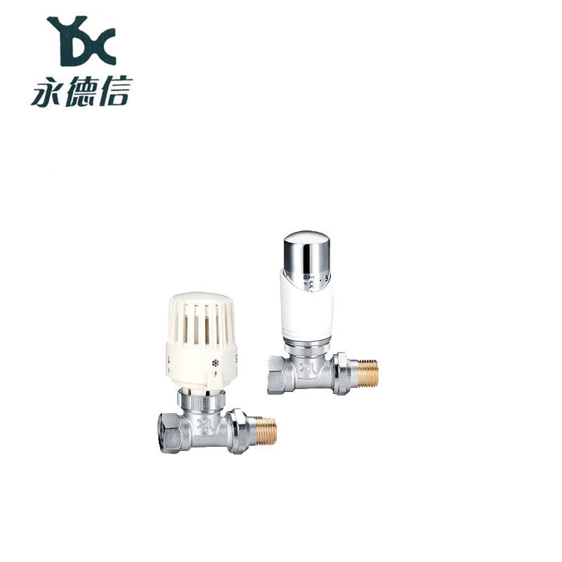 永德信自动温控阀 直式温控阀自动恒温控制阀