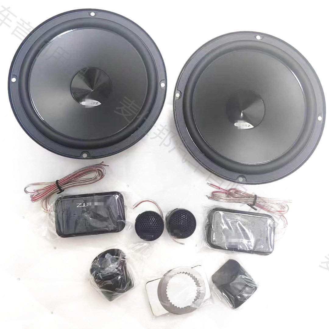 工厂汽车音响喇叭DSK-165.3车载套装喇叭中低音高音带分频器6.5寸