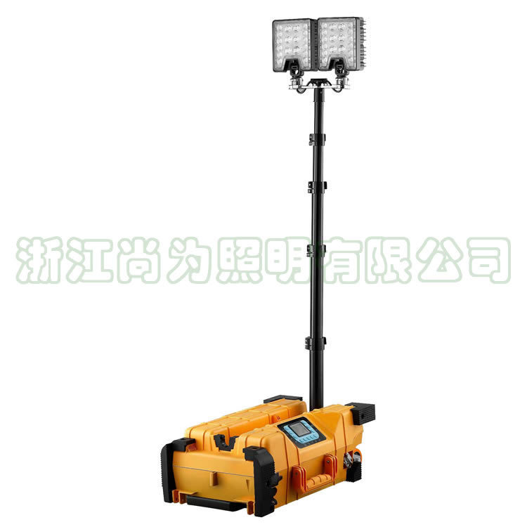 SZSW2981 多功能移动照明平台 尚为SZSW2981 2*55W 声音 警示