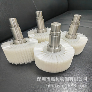 供应毛刷棍 工业刷辊 清洗机刷辊 扫灰尘毛刷辊 铝合金刷辊