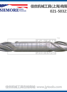 RUSHMORE USA 2刃4刃整体硬质合金超细晶粒双头立铣刀1/8