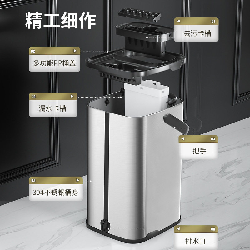 定制生产不锈钢拖把干湿两用拖把桶拖布免手洗平板拖把来样加工