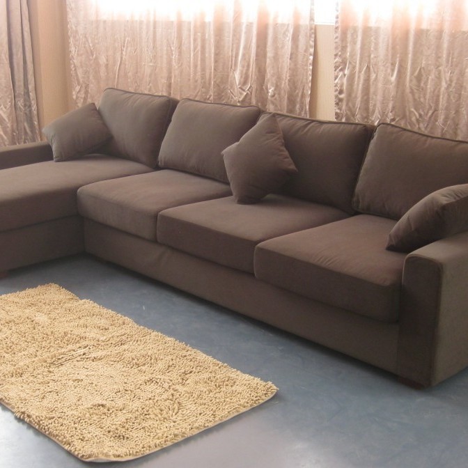 出口实木沙发贵妃组合家用小户型布艺沙发欧式家庭客厅沙发可订置