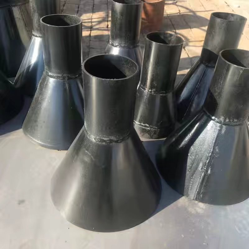 工业化工钢制带盖排水漏斗