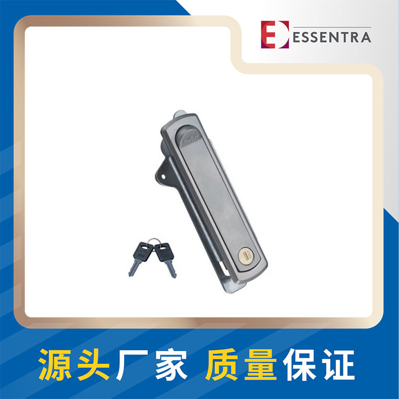 益升华恒珠柜锁MS716平面锁电柜门锁配电箱门锁开关柜锁厂家直发
