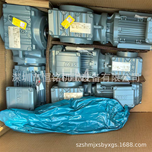 德国SEW卧式减速电机R57 DRN112M4/BE5HF同轴刹车制动
