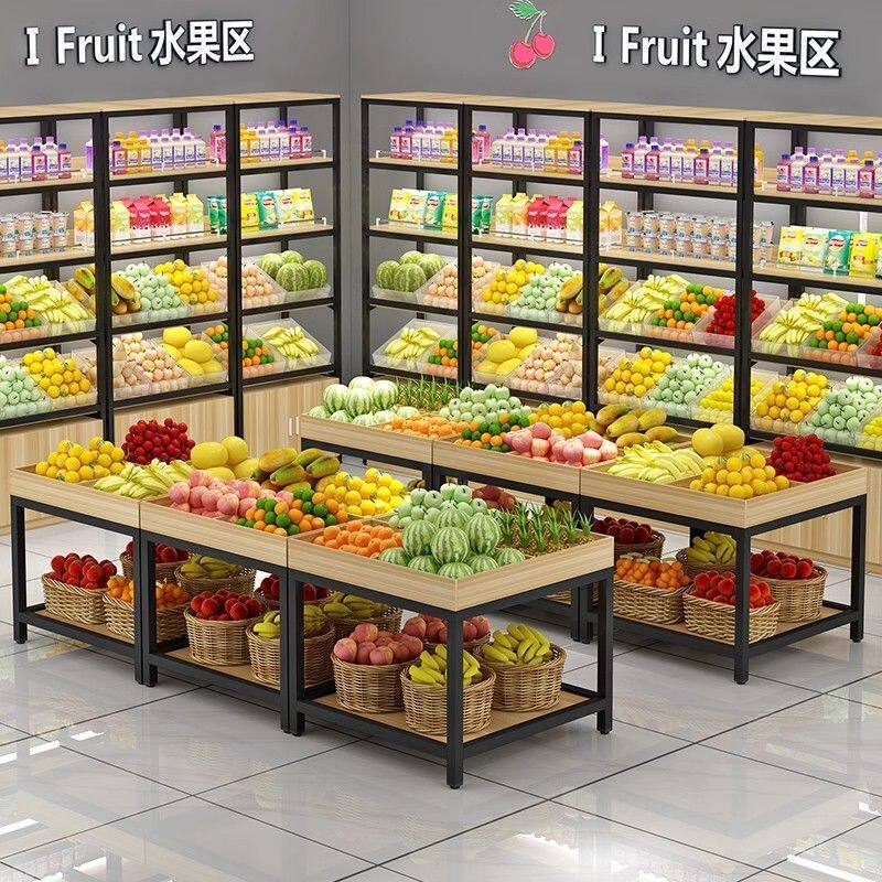 货架展示架堆头台商场礼品促销鞋店服装红酒水果中岛超市流水货架