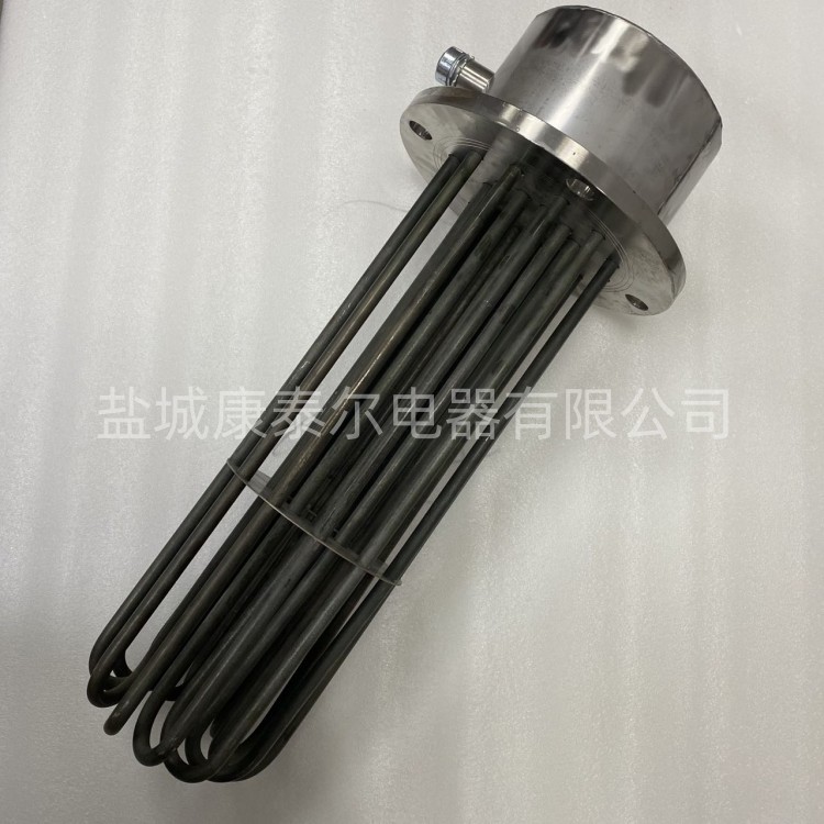 康泰尔导热油加热器不锈钢法兰管