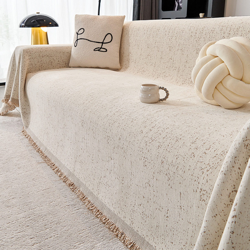 全包高级感沙发巾防滑盖布沙发垫雪尼尔四季通用全盖一体式盖毯子