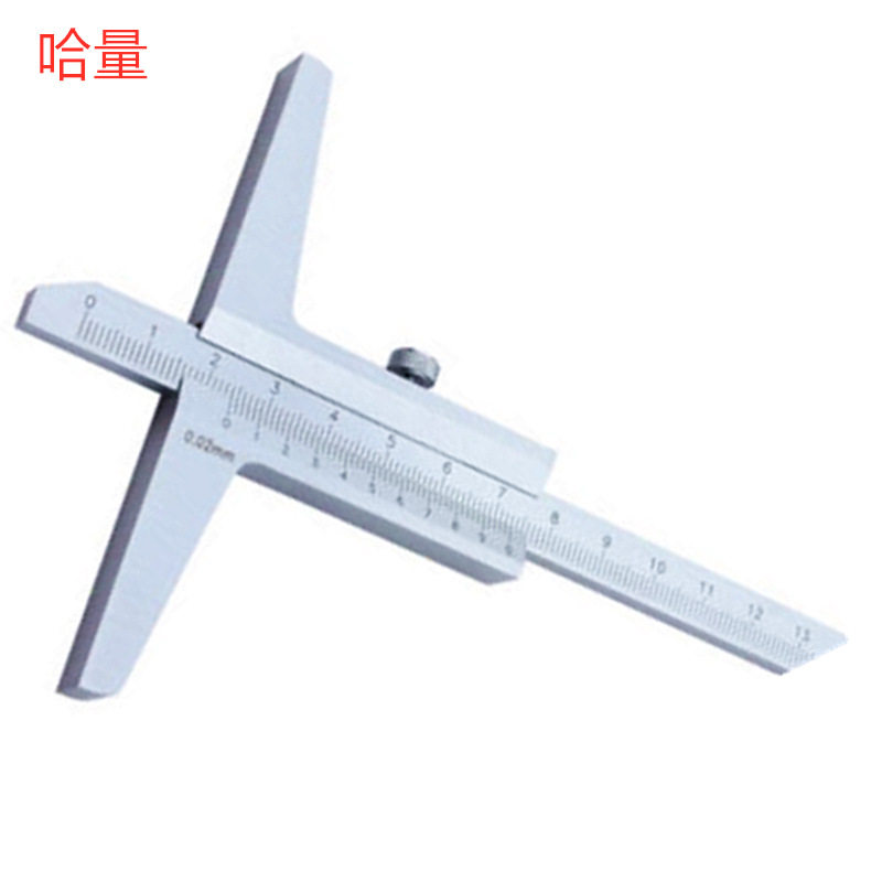 哈量0-200MM/0-300MM/0-500MMX0.02游标直销销售深度尺