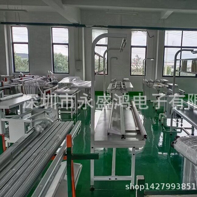 波峰焊接驳台波峰焊插件线铝合金流水线铝合金工作台烤箱