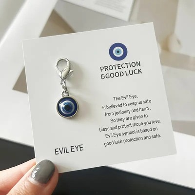 镶钻恶魔之眼钥匙扣包挂件