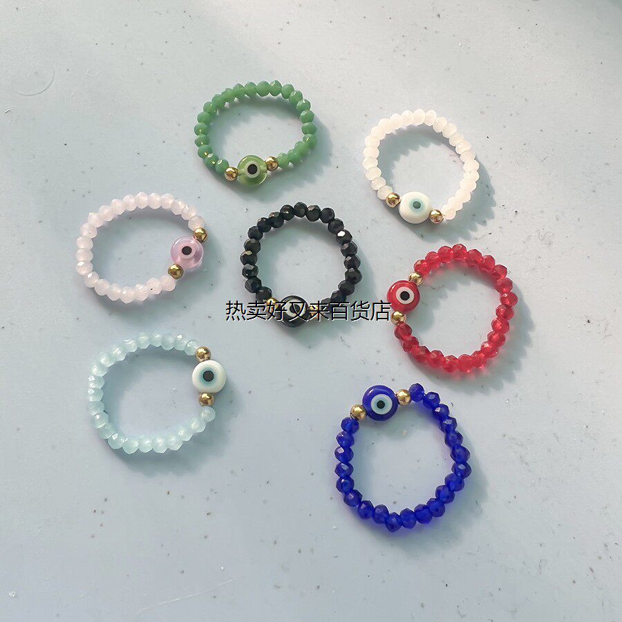 土耳其恶魔之眼指环尾戒EvilEye