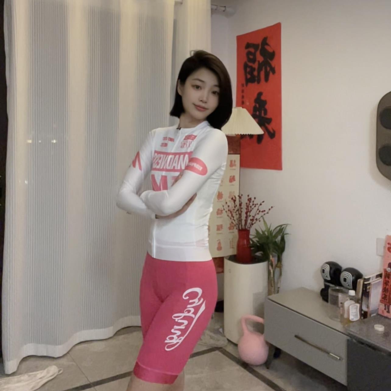 彩色高密度海绵坐垫带织带自行车抱婴袋骑行短裤男女公路车速干